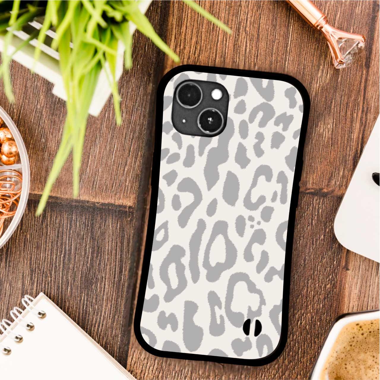 ヒョウ柄 レオパード　耐衝撃 グリップケース iPhoneケース | 3枚目