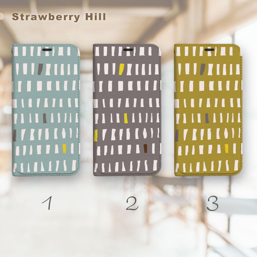 窓 の パターン 北欧  ベルトなし 帯なし ベルトレス 手帳型 iPhone スマホ ケース カバー | 2枚目