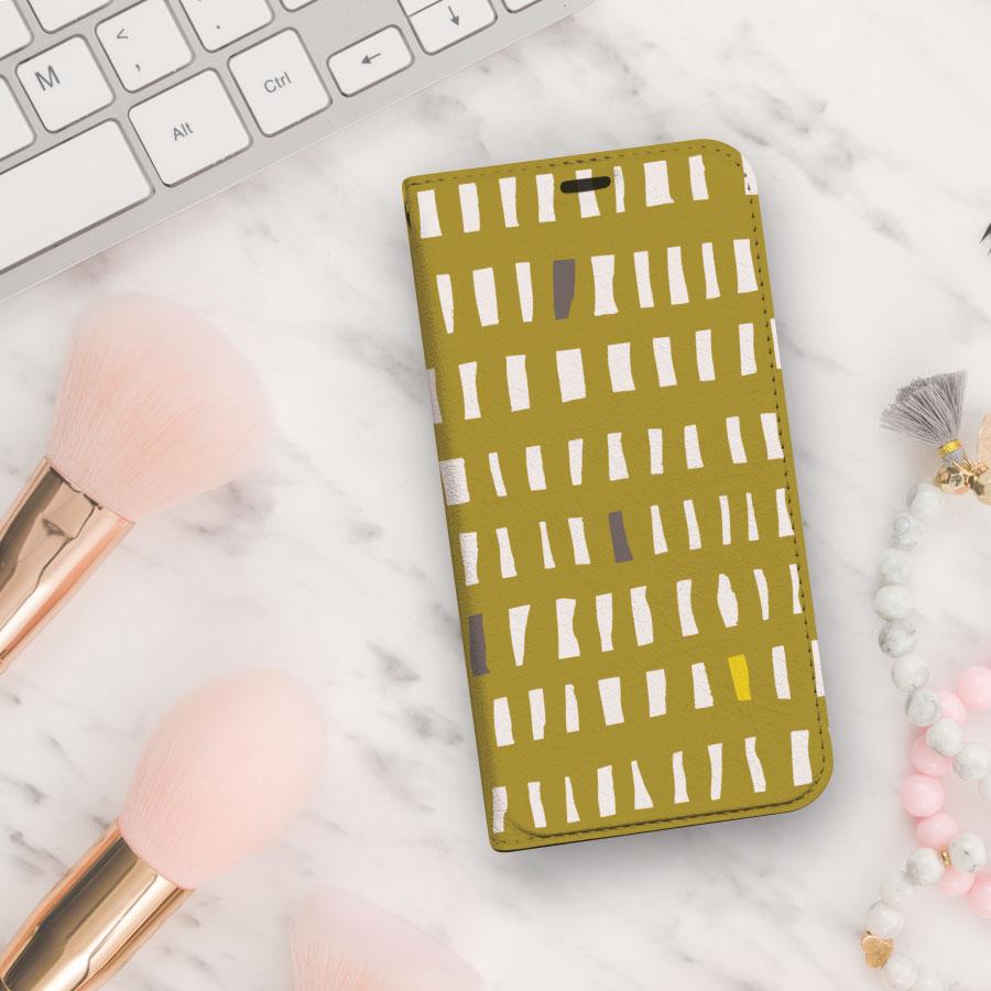 窓 の パターン 北欧  ベルトなし 帯なし ベルトレス 手帳型 iPhone スマホ ケース カバー | 4枚目