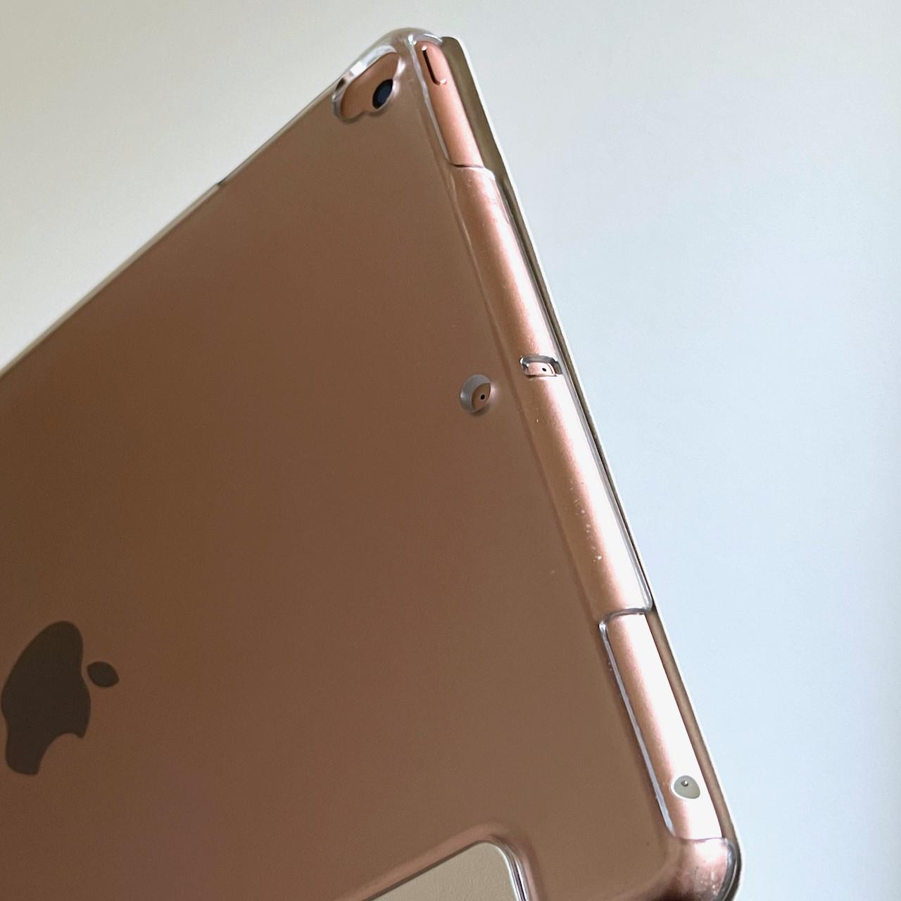 スワンポート ✖️ チェック  iPadケース ペン収納 軽量 背面クリア あいぱっどけーす スタンド機能 | 12枚目