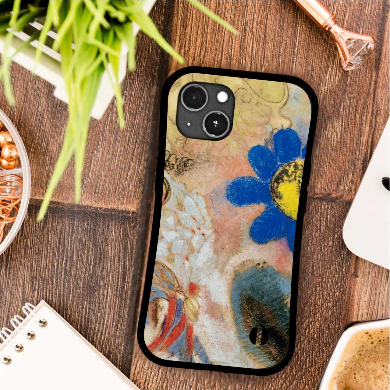 ルドン グリップケース iPhoneケース 猫 耐衝撃 ストラップホール | 3枚目