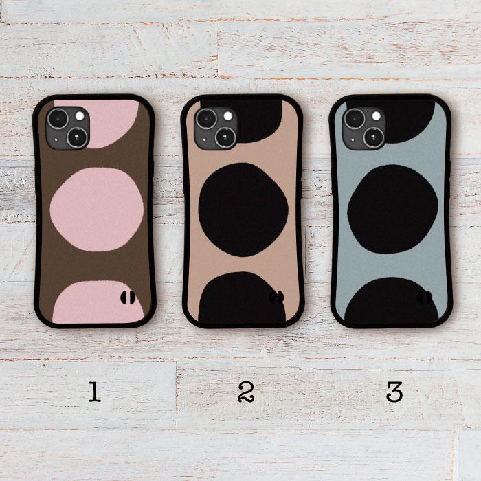 ドット グリップケース iPhoneケース 耐衝撃 ストラップホール | 2枚目