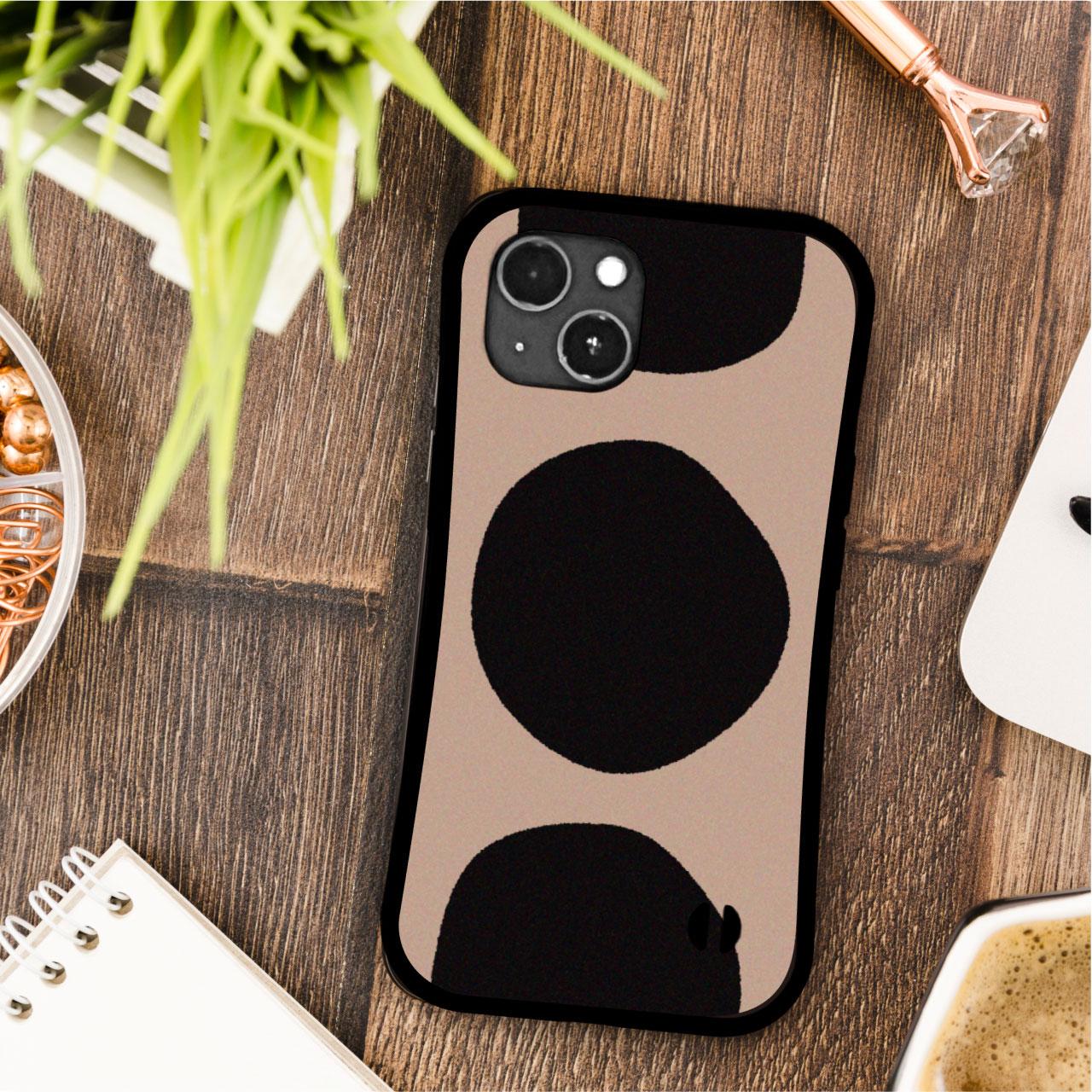 ドット グリップケース iPhoneケース 耐衝撃 ストラップホール | 3枚目