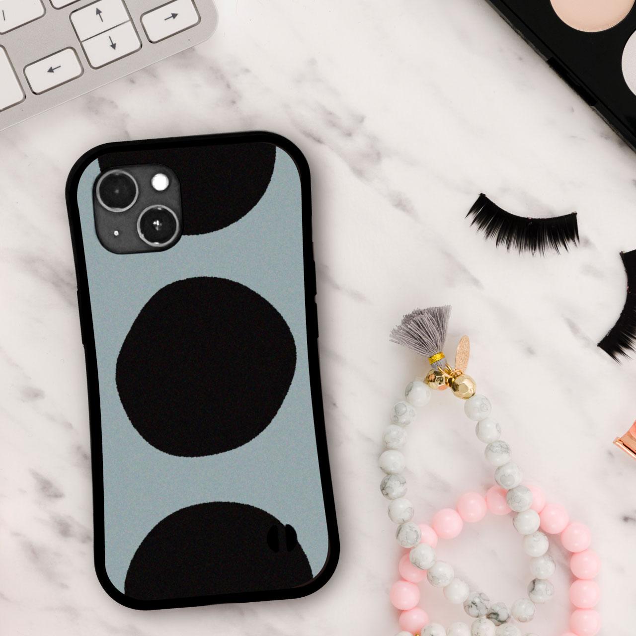 ドット グリップケース iPhoneケース 耐衝撃 ストラップホール | 4枚目